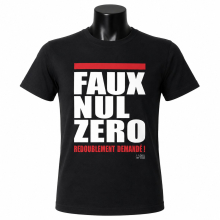T-shirt "Faux Nul Zéro, redoublement demandé !"