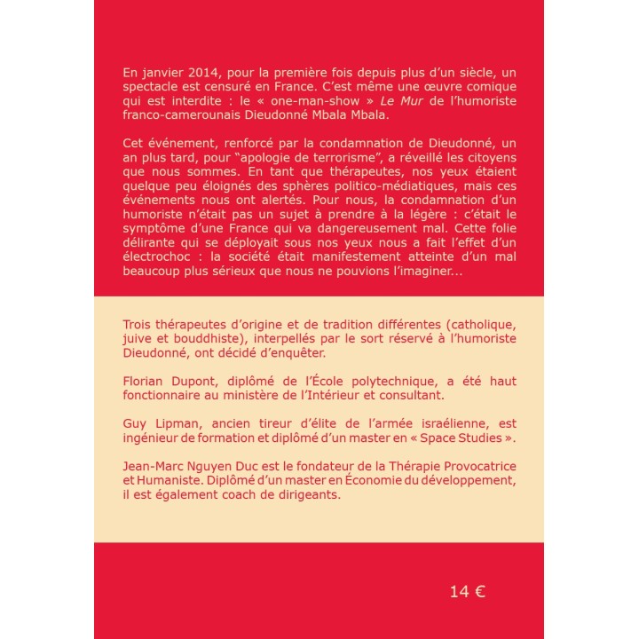 Livre "Interdit de rire" par les avocats de Dieudonné 