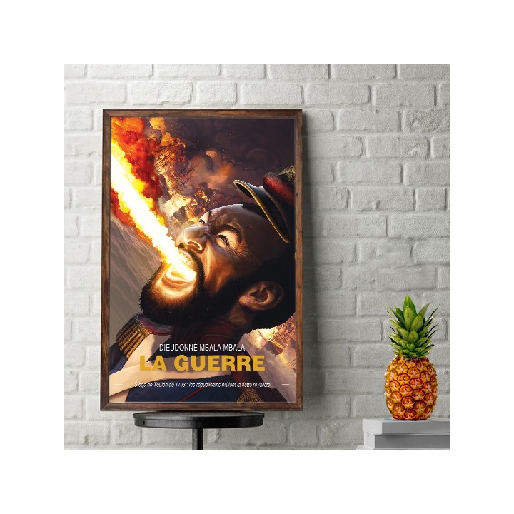 POSTER COLLECTOR METZ - DIEUDONNÉ & LA GUERRE