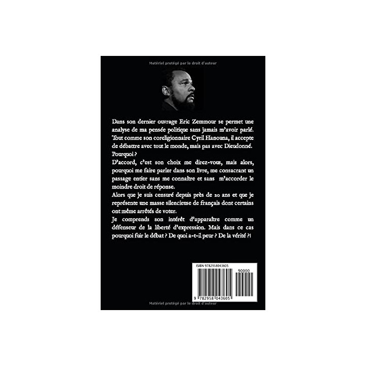 Livre Dieudonné : Réponse à Éric Zemmour