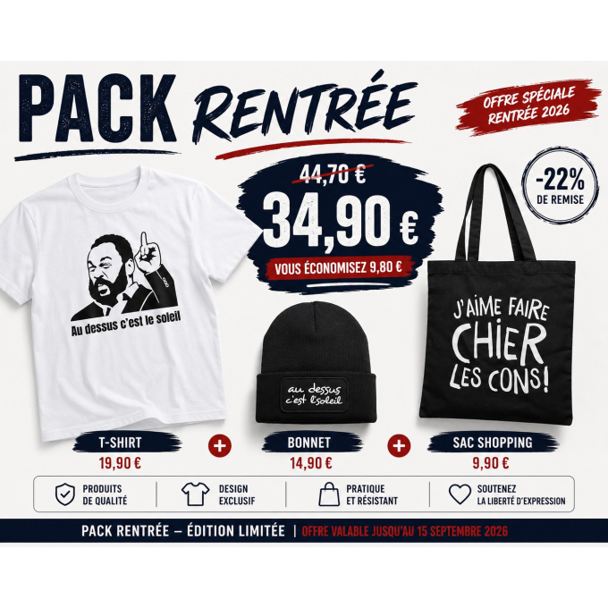 Pack rentrée 2026 Pack rentrée 2026